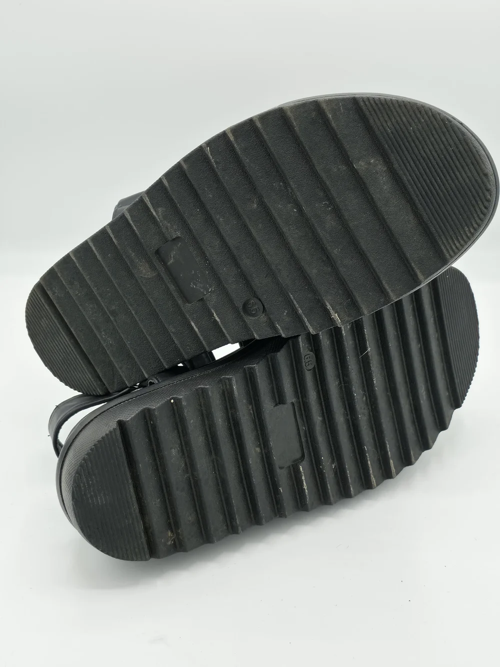 Mix No. 6 Black Platform Sandals